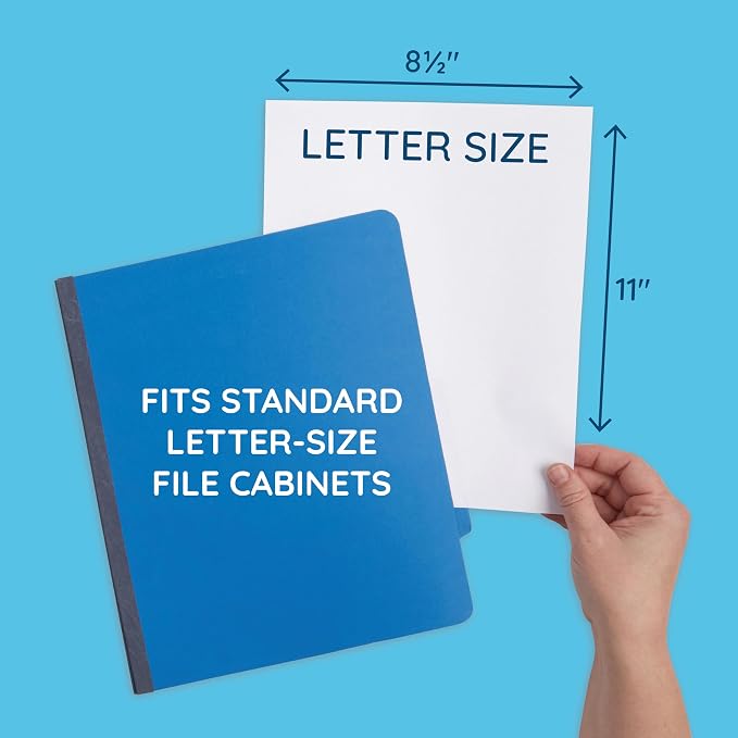 10 Blue Classification Folders - Image 2