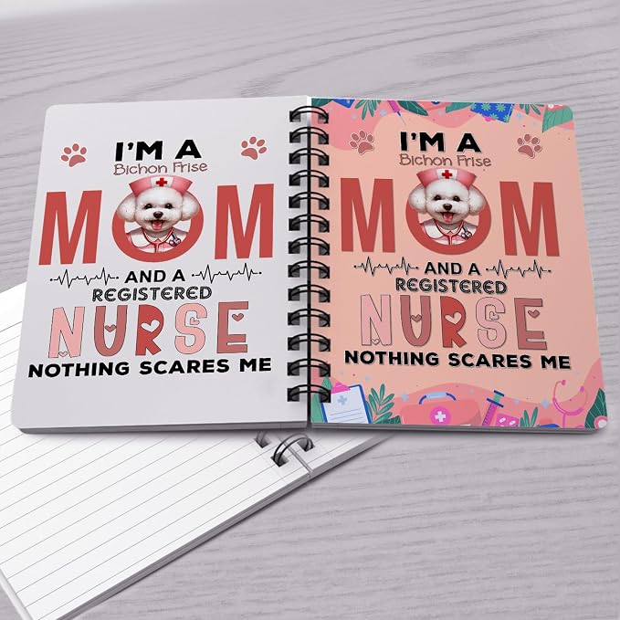 Ninety3POD I'm a Bichon Frise Mom and a Registered Nurse Nothing Scares Me - Image 4