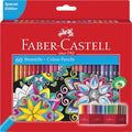 Faber-Castell Castle 111260 Colouring Pencils Set, 60 Pieces, Shatterproof by Faber-Castell
