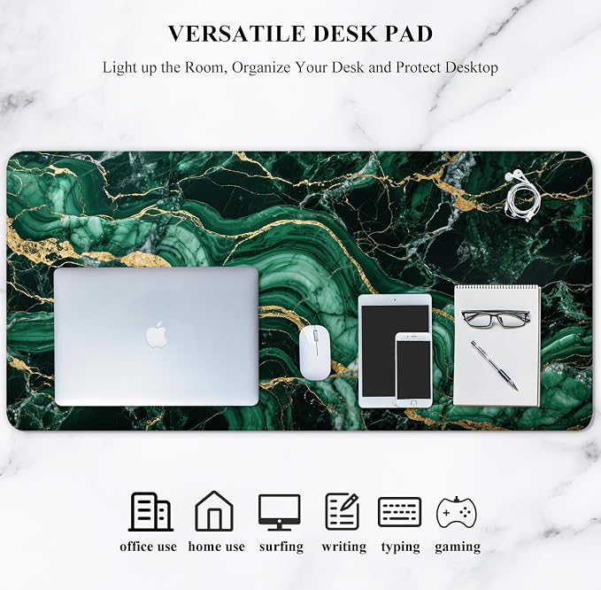 Auhoahsil Desk Mat, Ultra Large Mouse Pad, XXL Gaming Mousepad, Pretty Desk Pad - Image 7