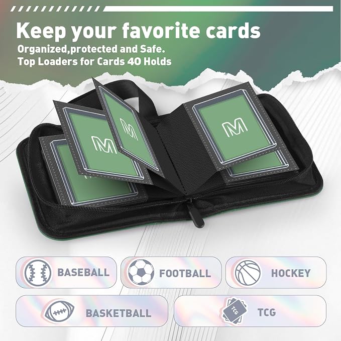 1 Pocket Toploader Binder Holds 40 Cards - Image 2