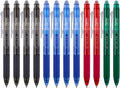 ParKoo Retractable Erasable Gel Pens Clicker Fine Point 0.7 mm, No Need by Parkoo