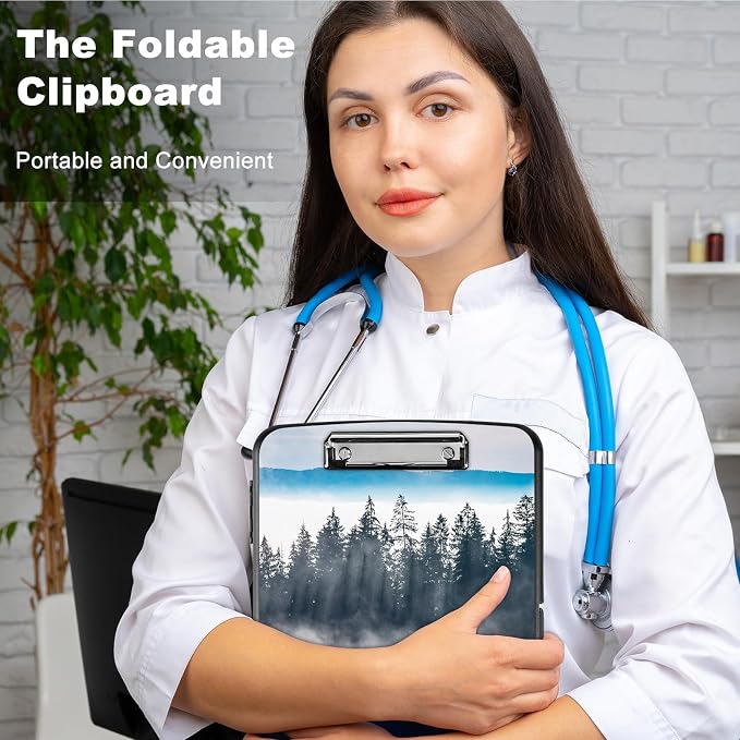 Clipboard with Storage, Heavy Duty Plastic Storage Clipboard with Low Profile - Image 5