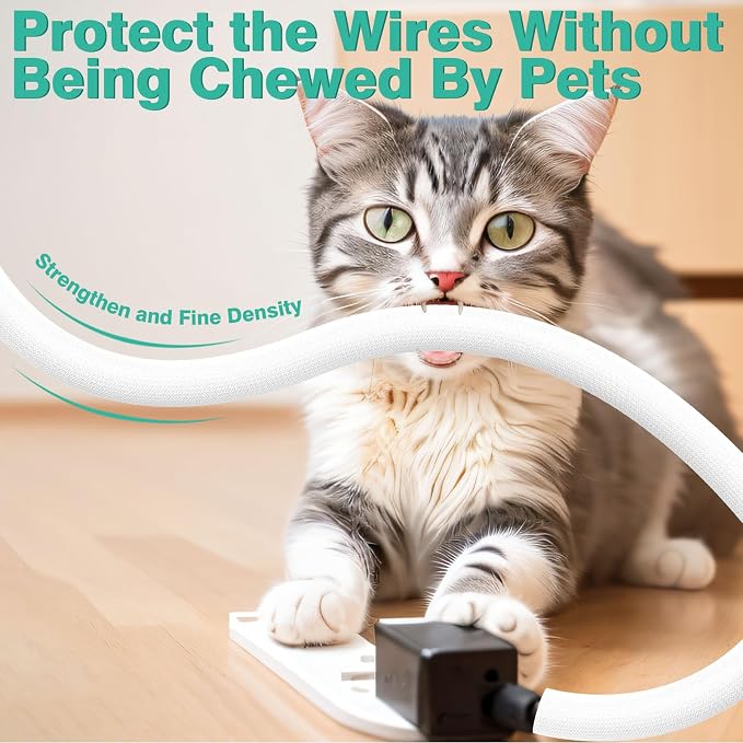 UOMTFAI Dog and Cat Cord Protector 25ft - Image 3