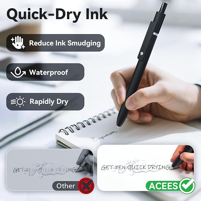 ACEES Gel Pens, Office Desk Accessories, School Writing Supplies Gifts - Image 6