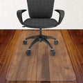 Azadx Large Chair Mat for Hardwood Floor 48 x 48'', Plastic Office Mat for by Azadx