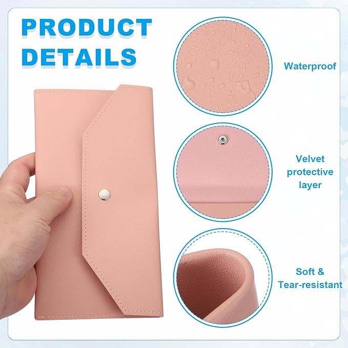 PATIKIL Cash Envelope Wallet, Budget Cash Holder Reusable Money Bag Pouch - Image 3