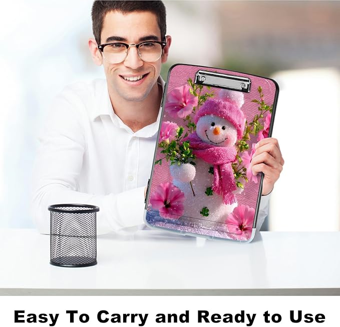 A4 Clipboard with Storage Pen Holder, Clipboards Organizer Nursing Clipboard - Image 6