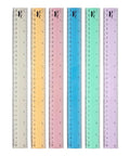 Mr. Pen- Plastic Rulers, 12 Inch, 6 Pack, Morandi Colors, Metric & Imperial | by MrPen
