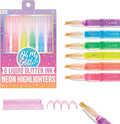 OOLY Oh My Glitter Liquid Glitter Ink Neon Highlighters by Ooly