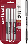 uni-ball Vision Stick Roller Ball Pens, Fine Point by uni-ball