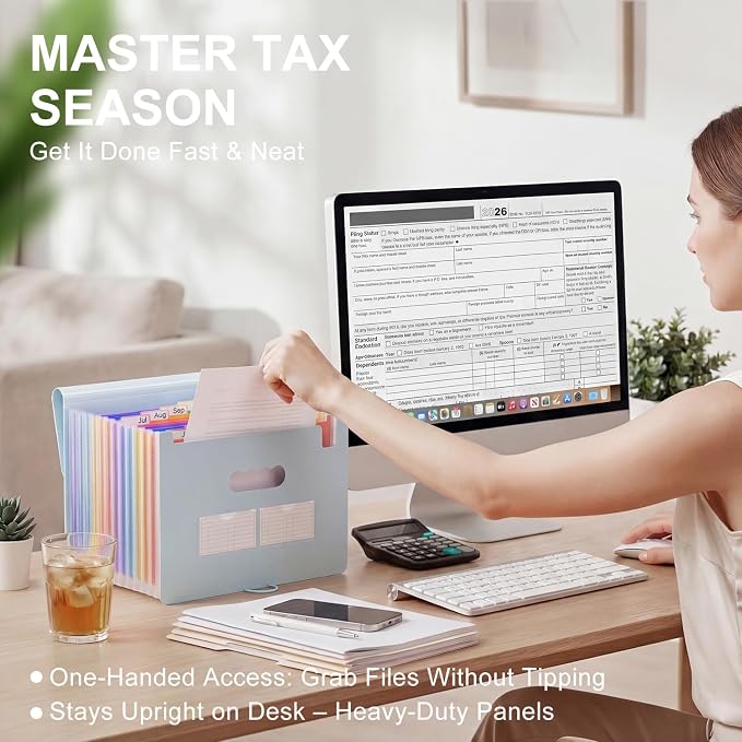 ThinkTex Accordion File Organizer, 12 - Image 5