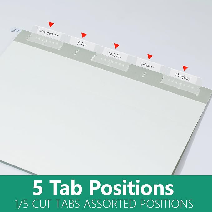 pmybupo 25 Pack Gray Hanging File Folders, Reinforced Hang Folders Letter Size - Image 3