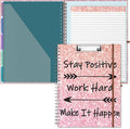 Hongri Clipboard Folio with Refillable Lined Notepad, 8.5 x 11 Folders with by Hongri
