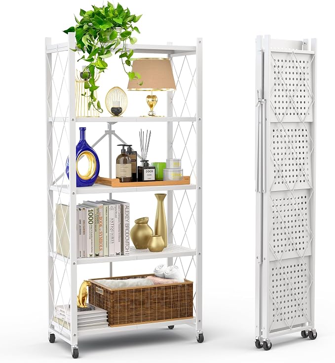 Our Modern Space 5-Tier Foldable Storage Shelf by OurModernSpace