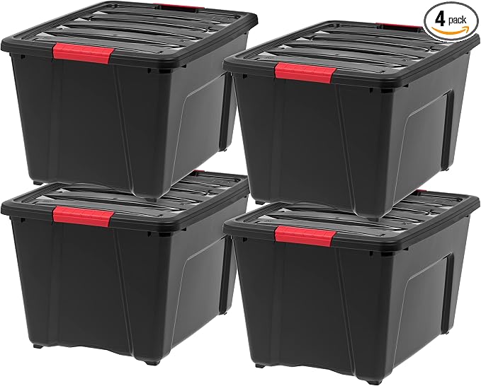 IRIS USA 51 L Plastic Storage Box by IRISUSA