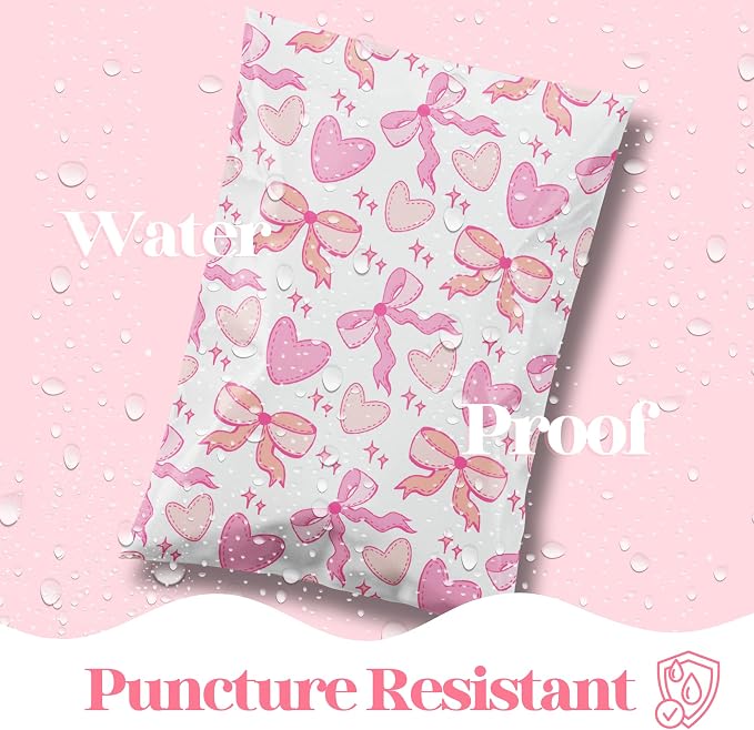 Pretty Package Store 6x9 Designer Poly Mailer 100 Pack Heavy Duty Waterproof - Image 5