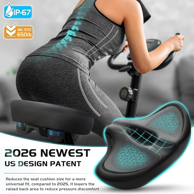 Noseless Bike Seat Cushion for Men & Women - Image 3