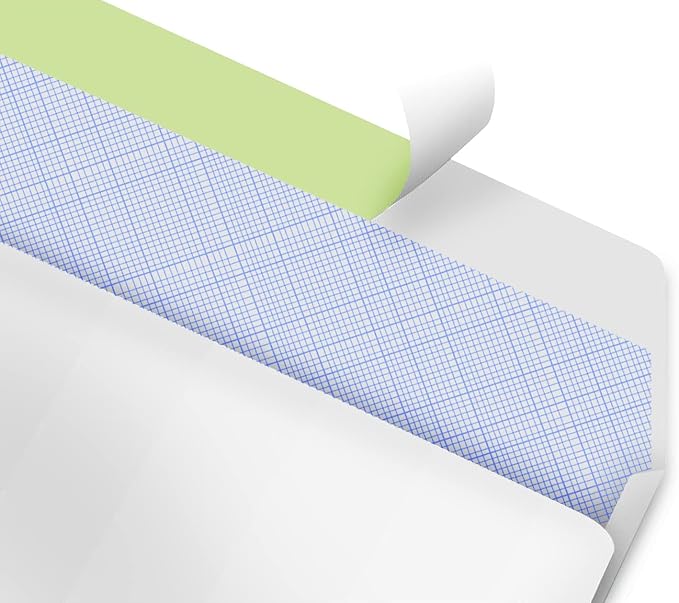 #10 Envelopes Letter Size Self Seal | 200 Business Mailing Security Peel and - Image 3