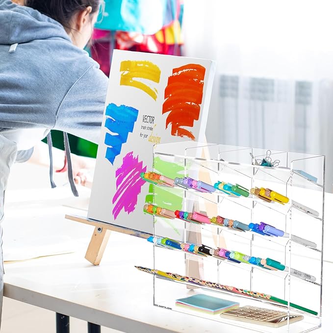 MotiMind Acrylic Pen Organizer Storage - Image 5