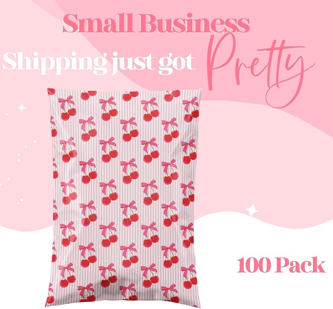 Pretty Package Store 6x9 Designer Poly Mailer 100 Pack Heavy Duty Waterproof - Image 4