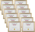 Giftgarden 8.5x11 Picture Frame Gold Set of 12, Wall or Tabletop Display by Giftgarden