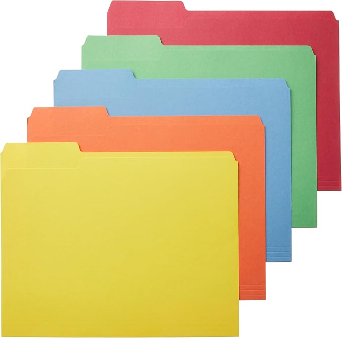 Amazon Basics Sturdy File Folders by AmazonBasics