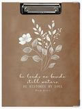 Christian Floral Clipboard, Christian Gifts by Unknown