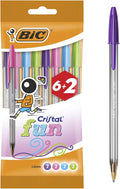 BIC 8963811 â€“ Pack of 6 + 2 Pens by BIC