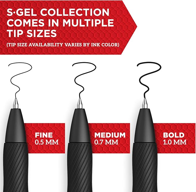 Sharpie® S Gel Pens, Fine Point, 0.5 mm - Image 2