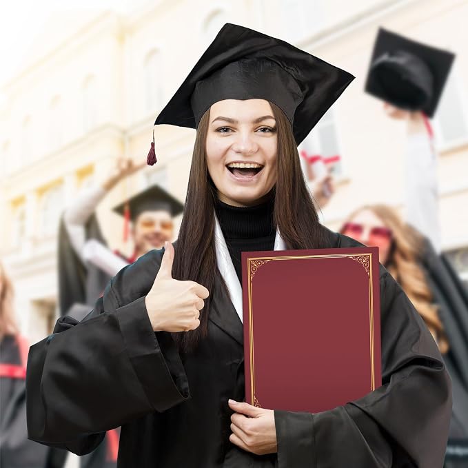 BELLE KR® Red Certificate Holders 8.5 x 11, Documents and Diplomas - Image 6