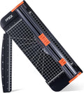 A4 Black Paper Cutter Slider 12 Inch Titanium Straight Paper Trimmer, Paper by FFSCK