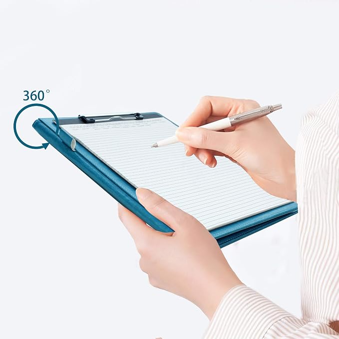 Resume Folder Clipboard Holder Letter Size A4 Legal Pad, Portfolio Pad Folio - Image 6