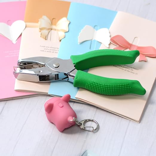 2 Pack Handheld Single Hole Mini Puncher 1/4 and 1/8 Inches Circle - Image 5