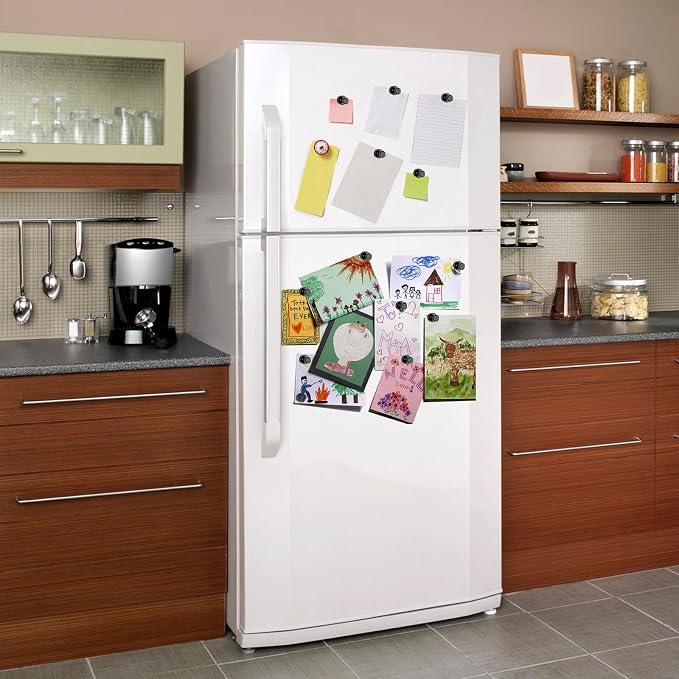 MIKEDE 30Pcs Fridge Magnets, Refrigerator Magnets Strong - Image 6