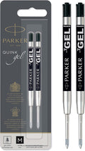 Parker Refill for Parker Retractable Gel Ink Roller Ball Pens, Medium Conical by Unknown
