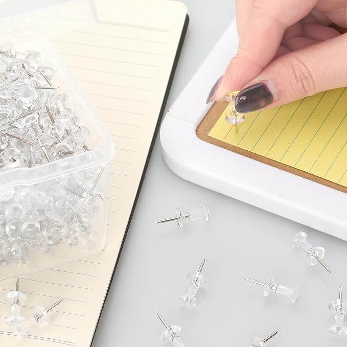 ZZTX Push Pins 500-Pack, Steel point, - Image 4