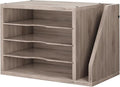 Creso hom Mail Sorter, File Organizer Desktop, Wood Desk Organizer by Cresohom