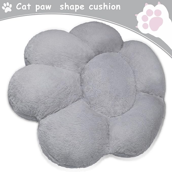 DOBUONO Cat Paw Cushion Office Chair Cushion Comfy Plush Gaming Chair Cushion - Image 6