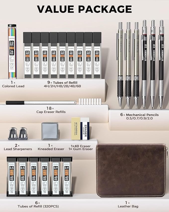 STAGEEK Drawing Pencil Set - Image 8