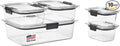 Rubbermaid Brilliance Food Storage Containers, Leak-Proof by Unknown