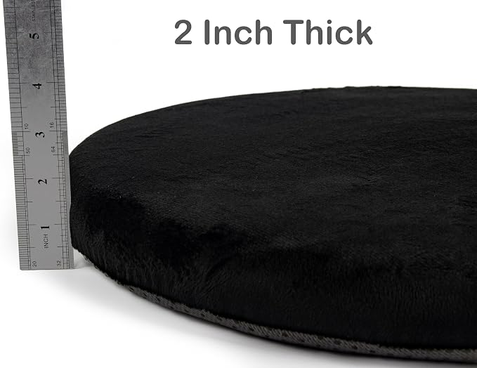 Sigmat Memory Foam Seat Cushion Anti-Slip Soft Round Stool Cushion Chair Pad 20 - Image 4