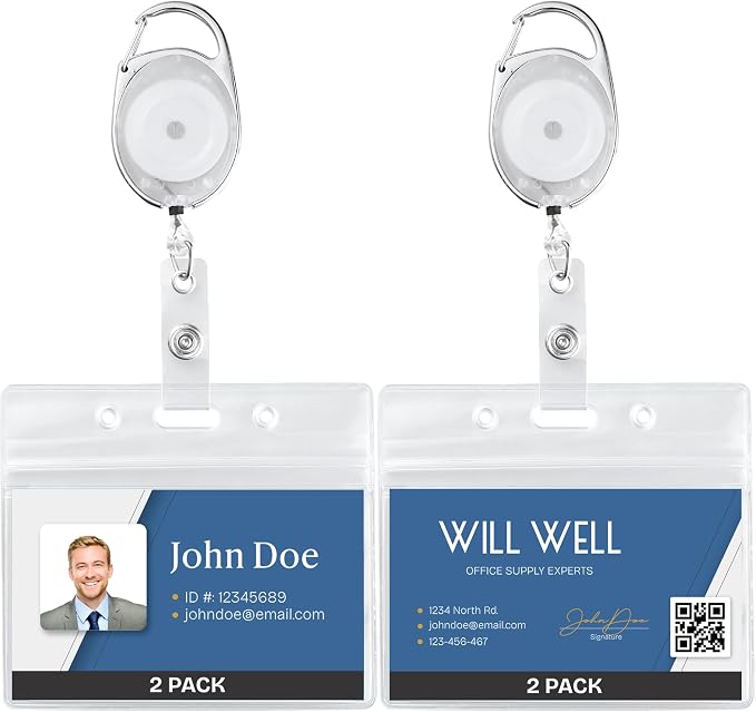 Will Well ID Badge Holders by WillWell