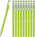 Pentel Color Ballpoint Pen Matte Hop Yellow Green 10 Pens K110-VK by PentelofAmerica
