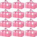 12 Pack Extra Heavy Duty Large Moving Bags by Fygrip