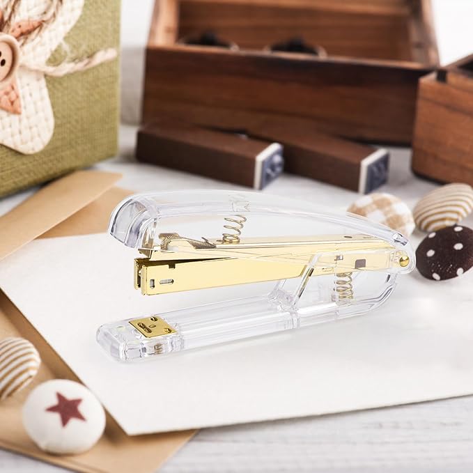 Staplers for Desk, Acrylic Stapler for Office School - Image 7