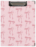 Coquette Preppy Pink Bow Clipboard Folio by Unknown