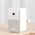 Deli Manual Pencil Sharpener, Auto-in Hand Crank Pencil Sharpener by delioffice