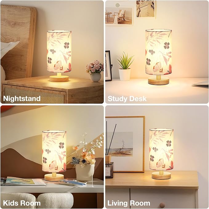 Fenmzee Butterfly Table Lamp for Bedroom - Image 7