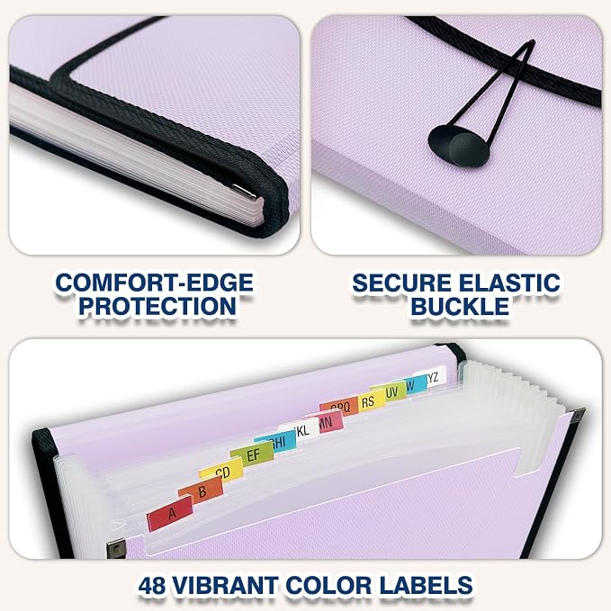 H4D 13-Pocket Accordion File Organizer - Image 5